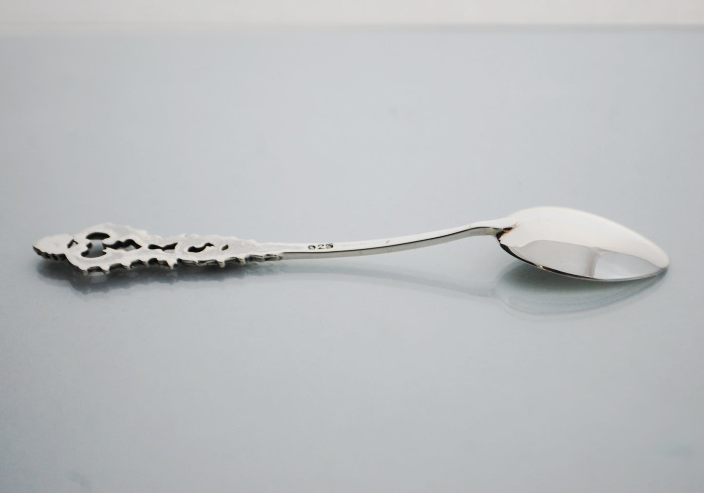 Sterling silver baby spoon, vintage style, mothers day gift