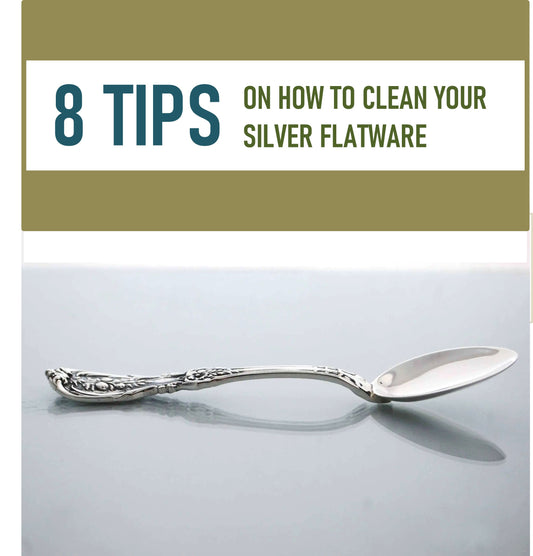 8 TIPS on how to clean your Silver Flatware at home