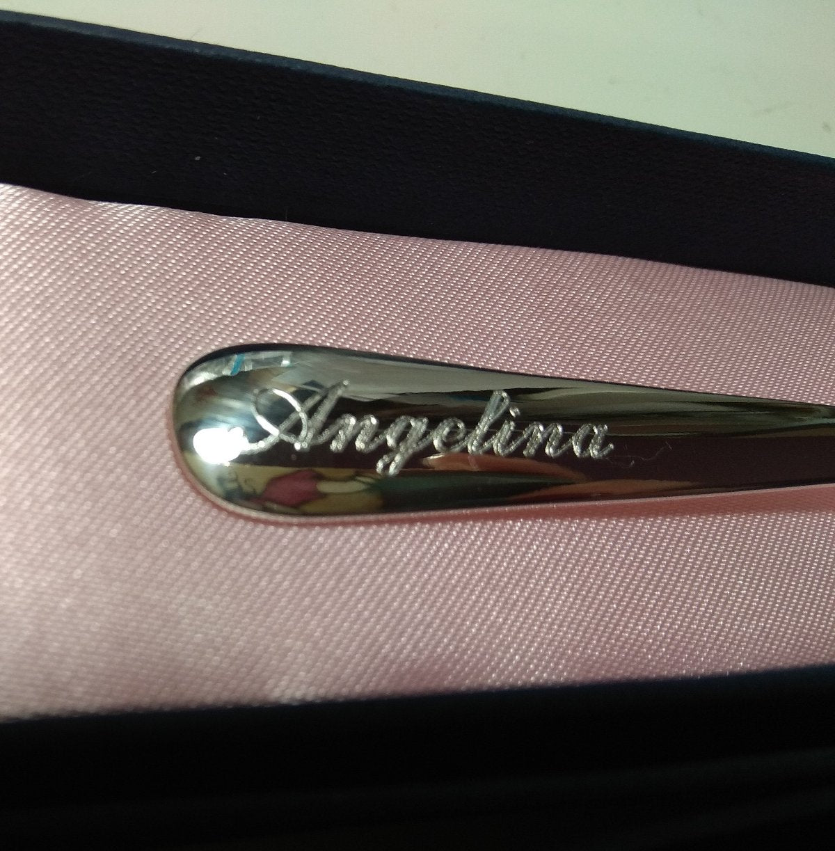 Sterling silver baby spoon .925 minimal classic spoon