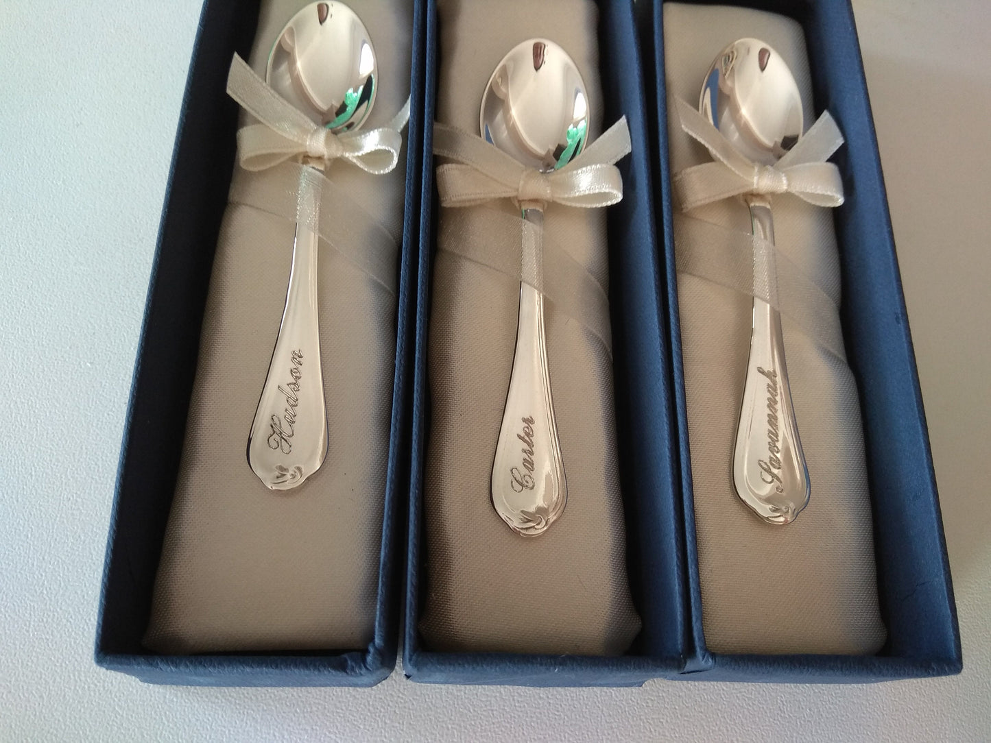 Sterling silver baby spoon .925 classic mini baby feeding spoon