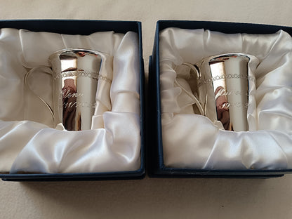 sterling silver baby cups